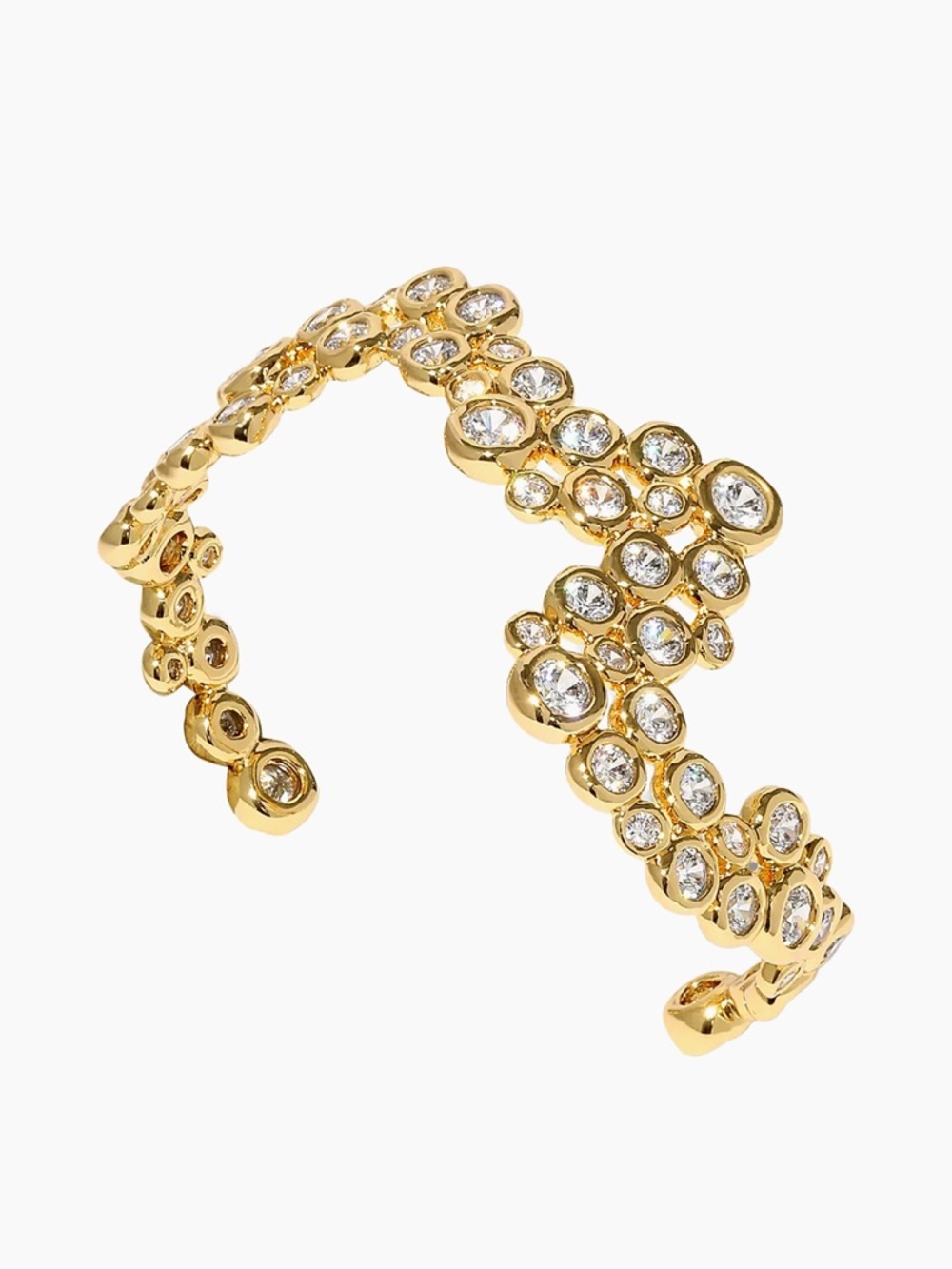 Alexis Bittar Asterales Wave Cuff Bracelet